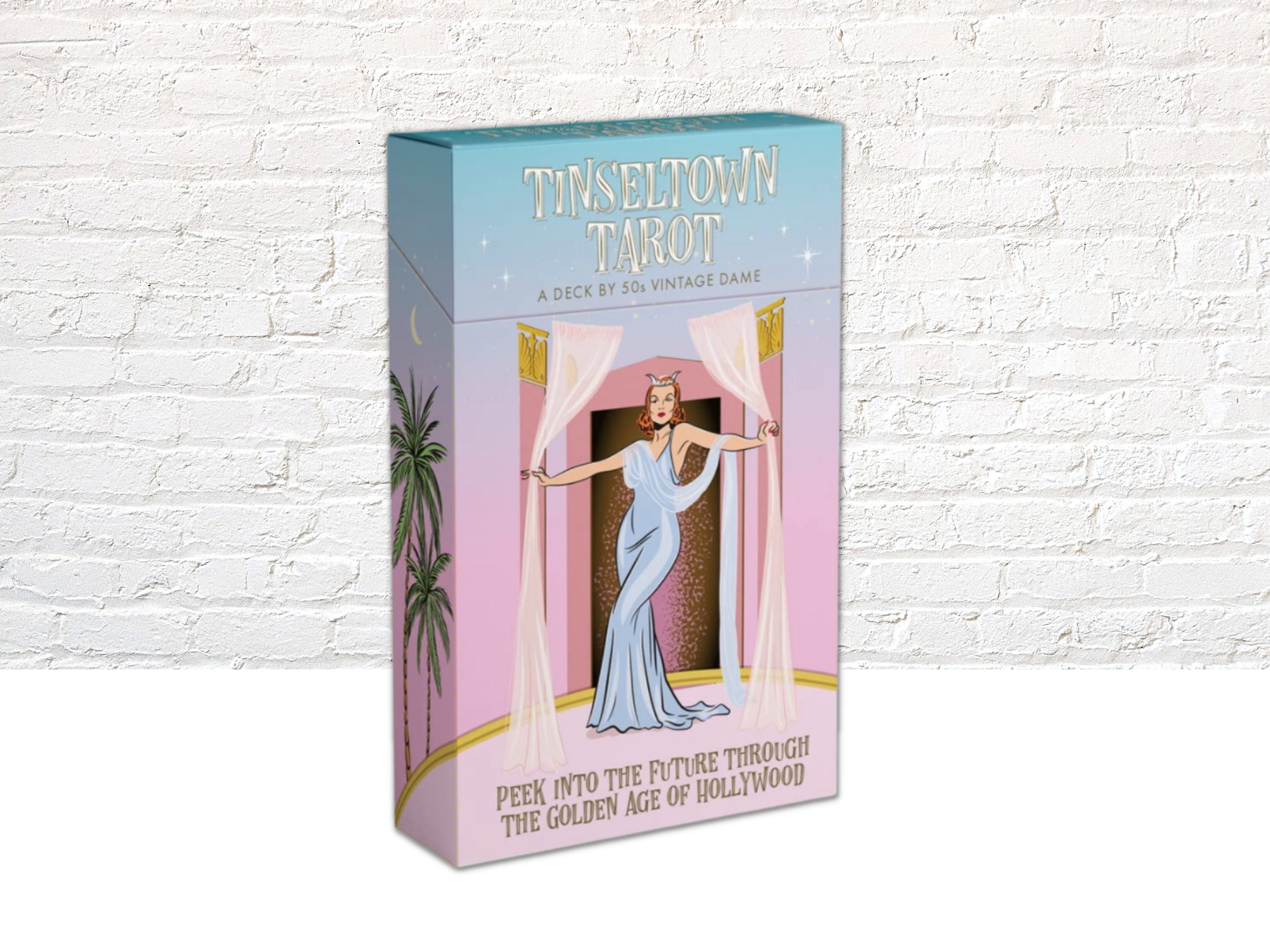 Tinseltown Tarot Card Deck Old Hollywood Inspired 78 Cards Etsy Australia