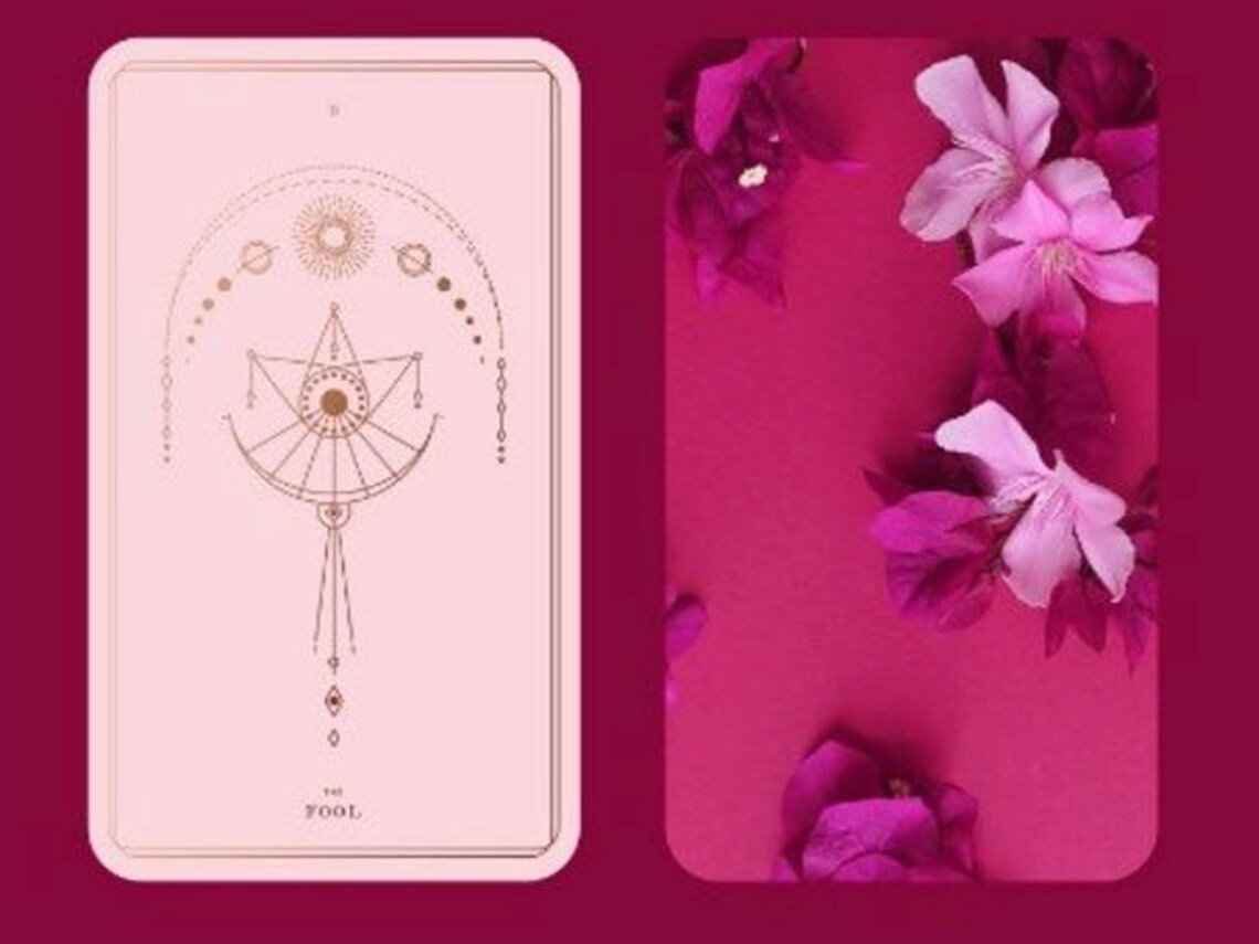 Soul Cards Tarot deck Blush Edition 78 divine energy tarot Etsy