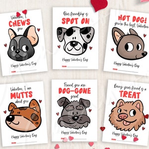Ausdruckbare Valentinstagskarten, Valentinstagskarten für Kinder, Klassenzimmer, Valentinstag Geschenkanhänger, Sofort Download, #V21