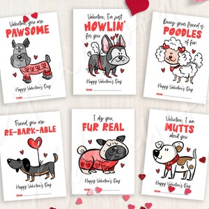 Ausdruckbare Valentinstag Karten, Valentinstag Karten, Klassenzimmer Geschenkanhänger, Sofort Download, #V21