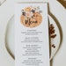 Friendsgiving Menu Card Template, Friendsgiving Menu Printable, Pumpkin ...
