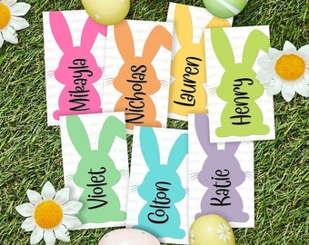 Easter Basket Tags, Personalized Easter Basket Tags, Printable Easter Basket Name Tags, Editable Easter Tag, Instant Download, Templett #EAS