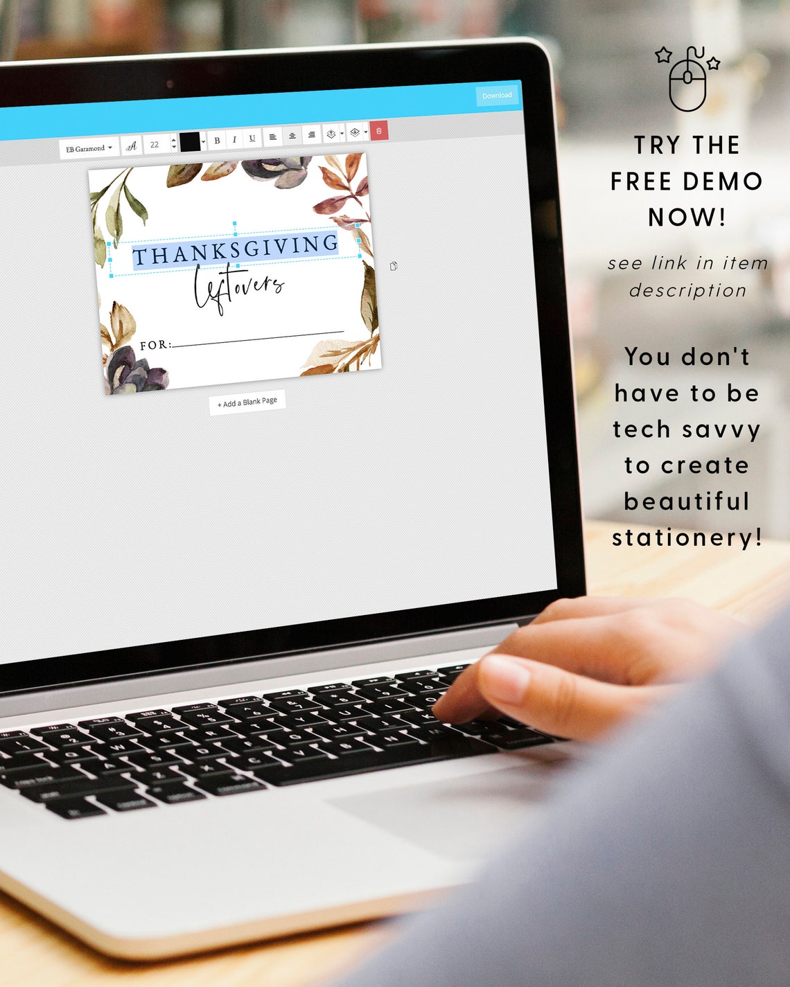 Leftover Sticker Thanksgiving Leftovers Sticker Template, Printable Friendsgiving ...