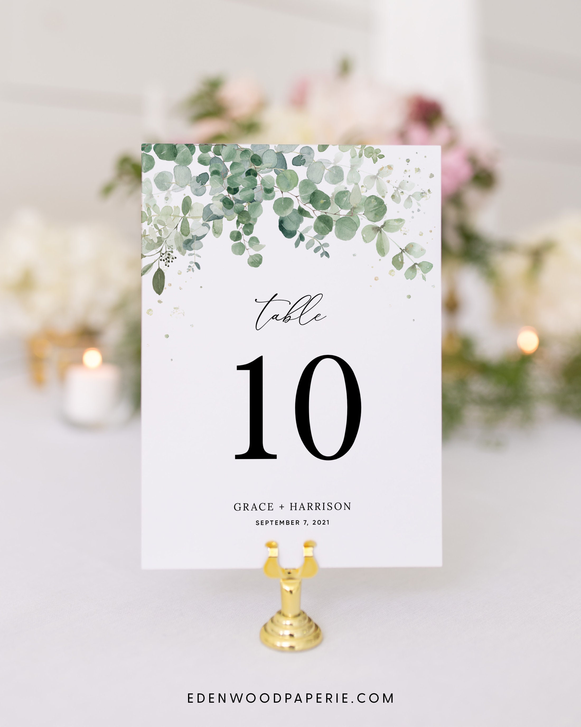 Digital Download Retro Wedding Table Numbers Template Editable Boho Wedding Table Number Printable Minimalist Table Numbers Wedding