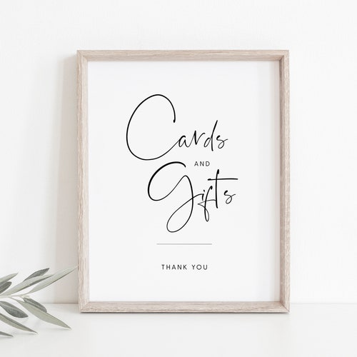 Elephant Gifts Table Sign Printable Gifts &amp; Cards Sign Pink - Etsy Canada