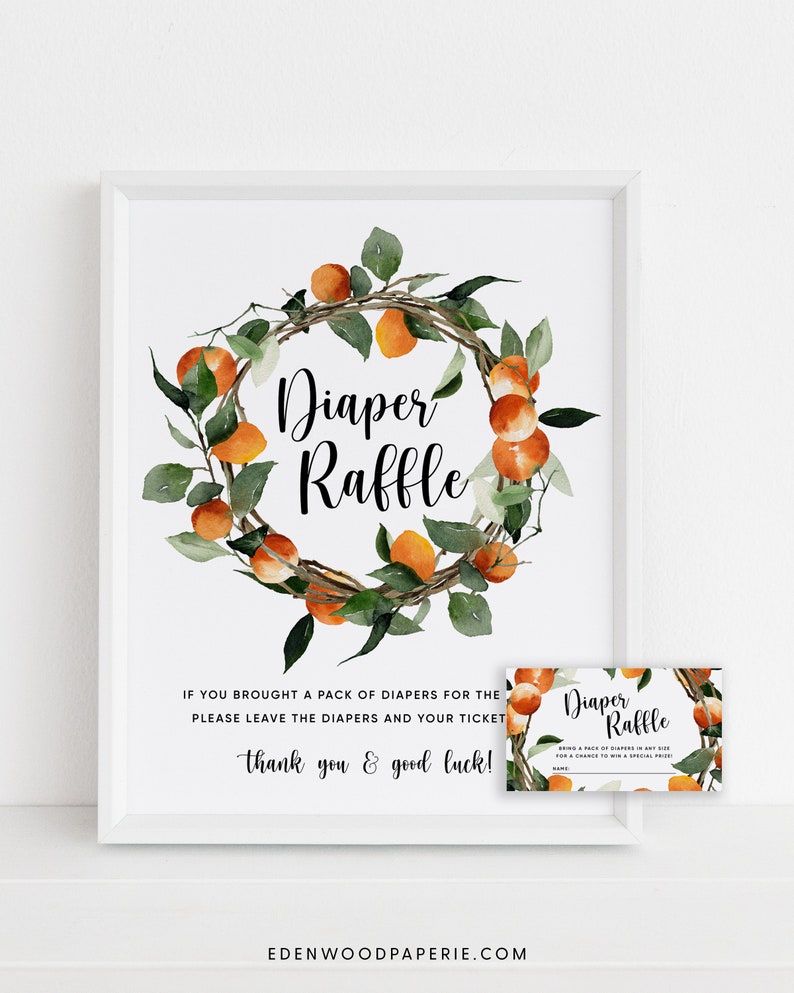 Clementine Cutie Baby Shower Game Bundle Printable Baby Etsy