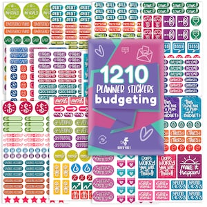 Value Pack 40 Sheets/2682 Planner Stickers for Adults Any Activity