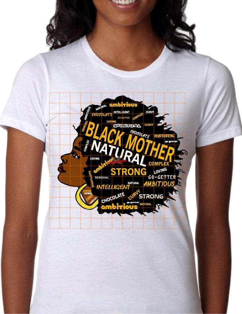 Download Black Mother svg png mother's day african american | Etsy
