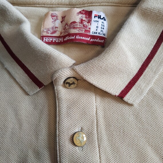 Ferrari vintage 90's Fila t-shirt