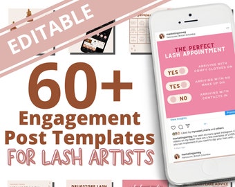 Instagram Lash Posts Etsy The first brawn model for img models, he tells verywell that confidence means focusing on the present. instagram lash posts etsy