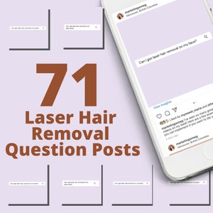 71 Laser Ontharing Vraag Instagram Berichten | Laser Ontharing Koersen | Laser ontharingsposten| Esthetician Berichten