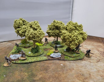 Miniaturas De Pila De Cadáveres: Terreno Disperso Del Campo De Batalla - México