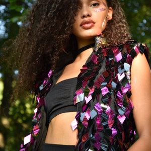 Disco Mystic pailletten jas