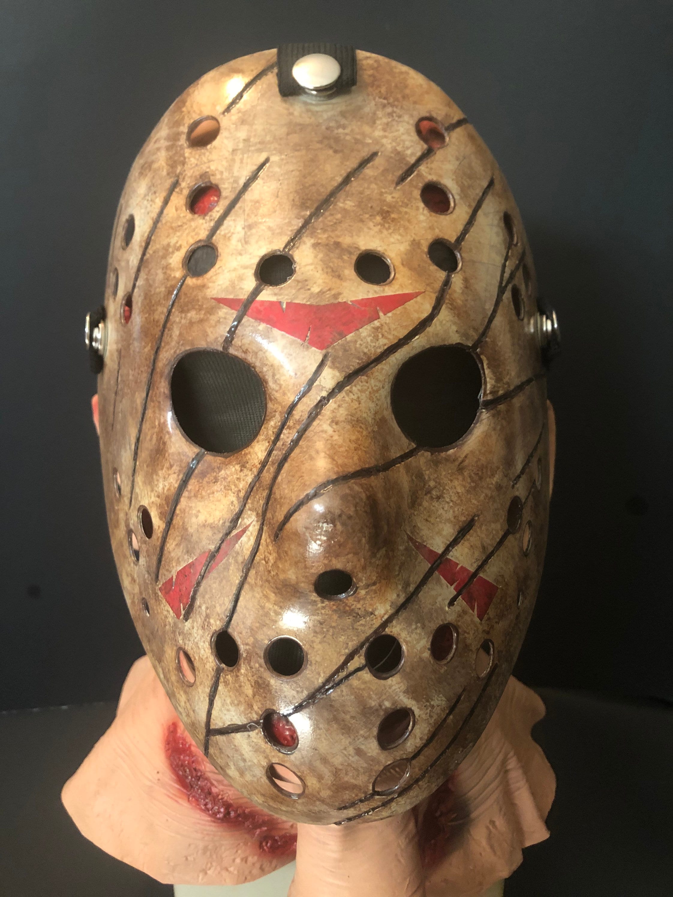 JASON ジェイソン マスク 超レア 重厚なアルミ製のカスタマイズ