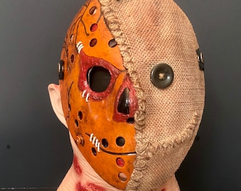 Sam trick or treat hockey mask