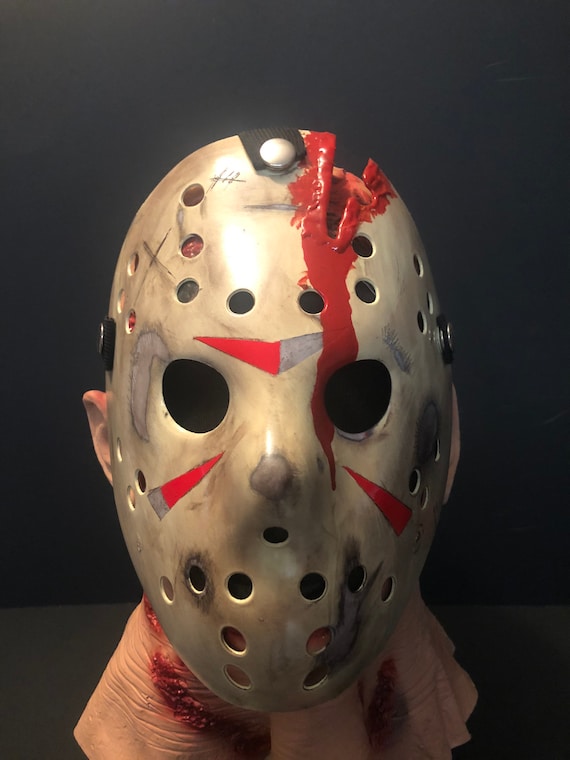 Clash Creations ジェイソン ホッケーマスク Part4 Jason Part 4 Hockey Mask - Etsy 日本