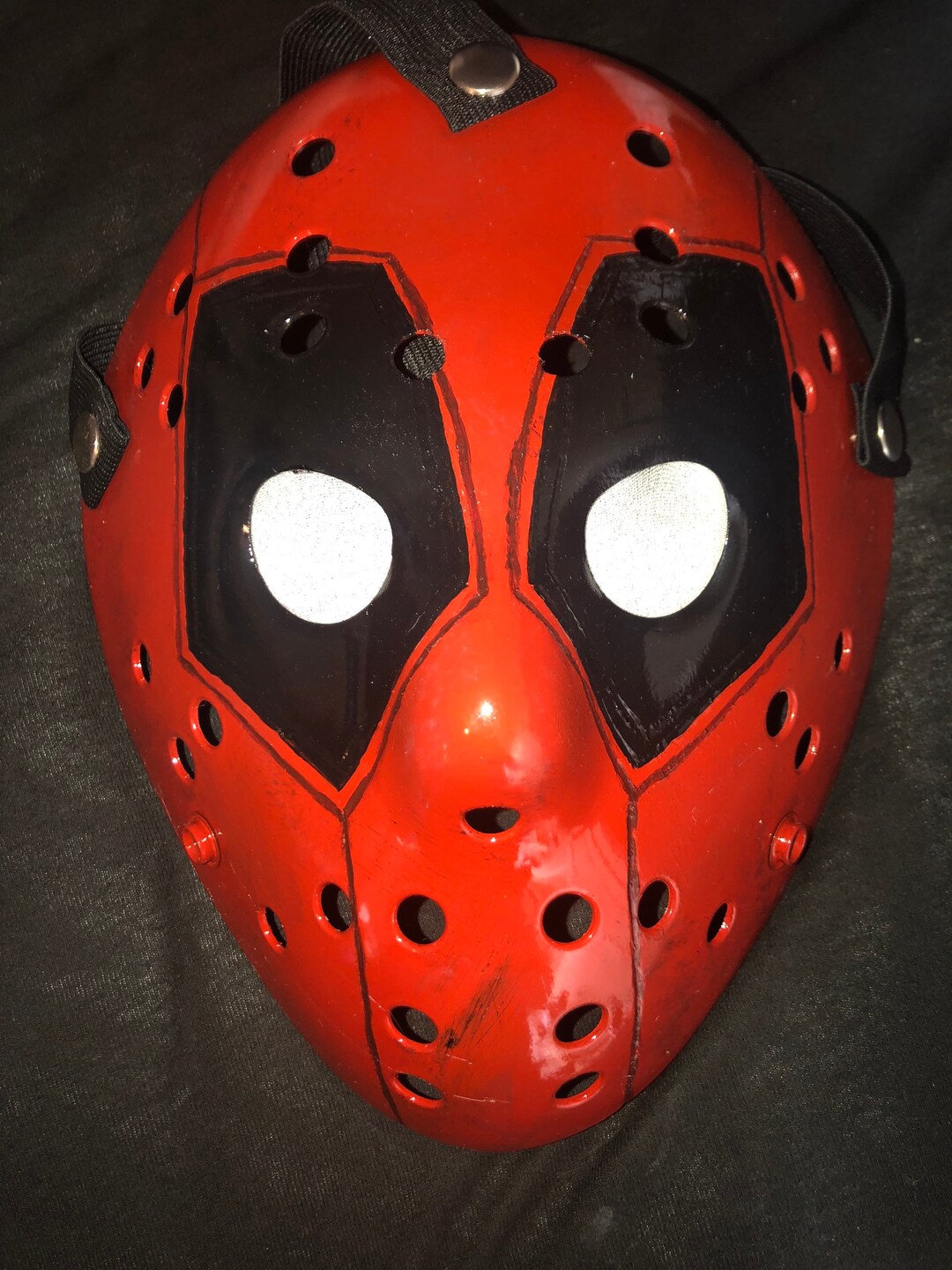Deadpool Hockey Mask - Etsy