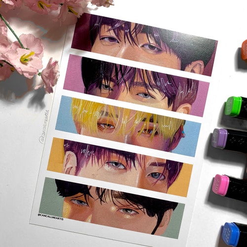 Impresión artística de Blue Soobin Arte de fan de Kpop