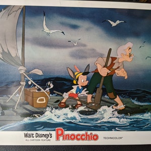 Dinsey's Pinocchio Lobby Cards 80.00 Plus Envío Gratis Dentro de los EE. UU.