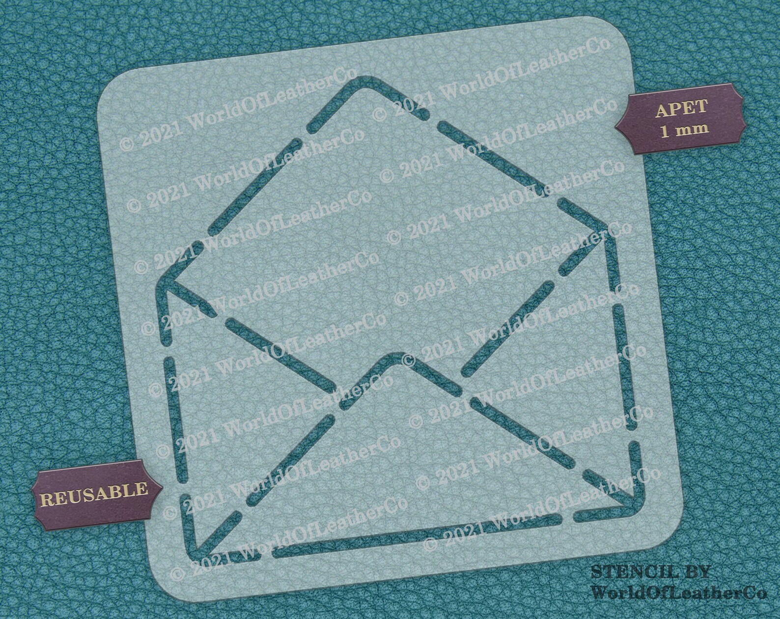 Mail Letter Stencil l0136 Etsy