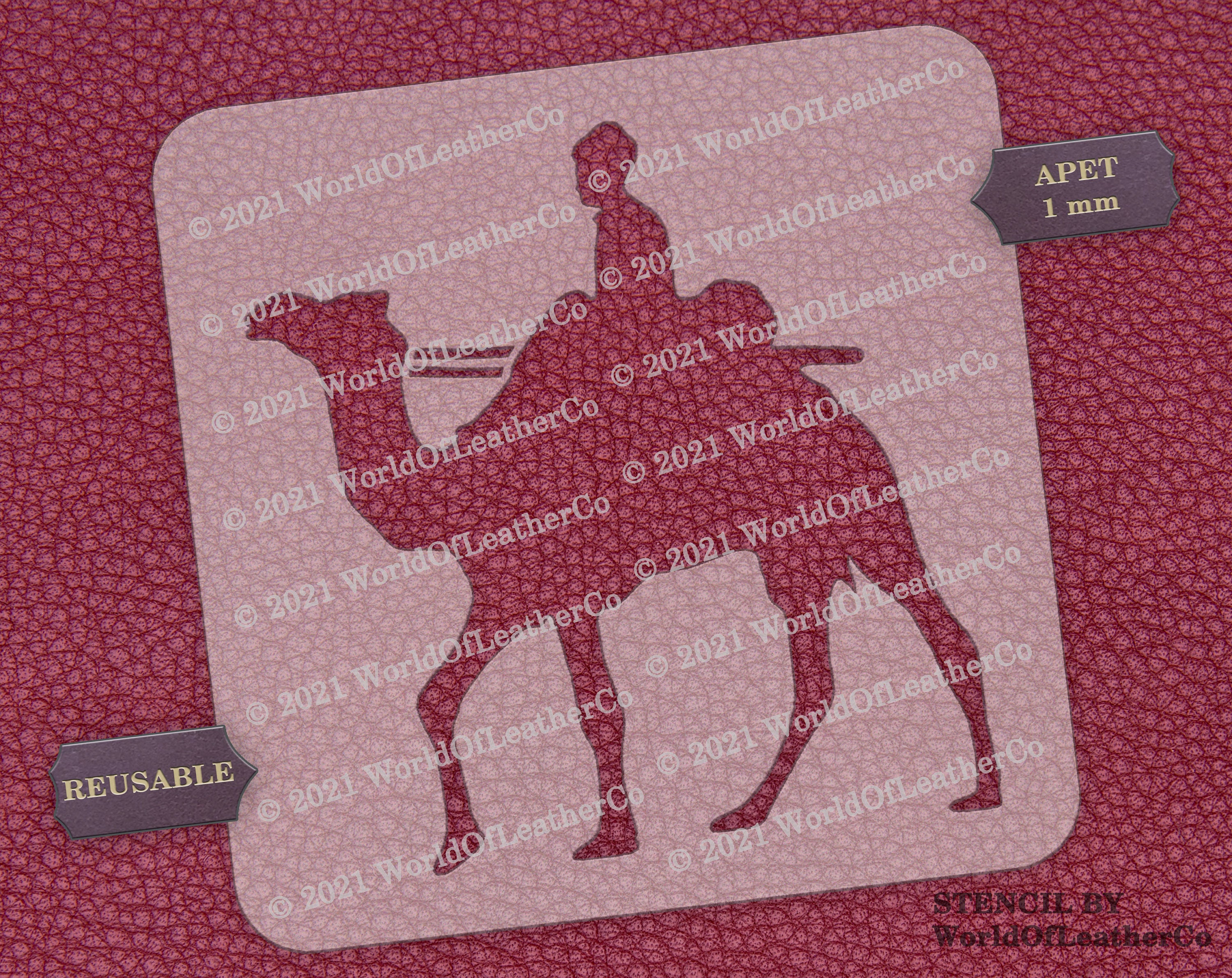 Desert Camel Stencil Bedouin Stencil l0127 | Etsy