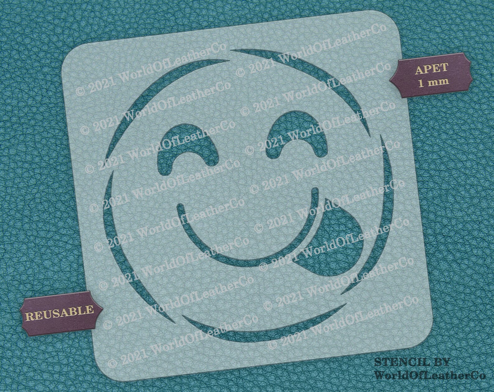 Smile Faces Stencil L0156 | Etsy
