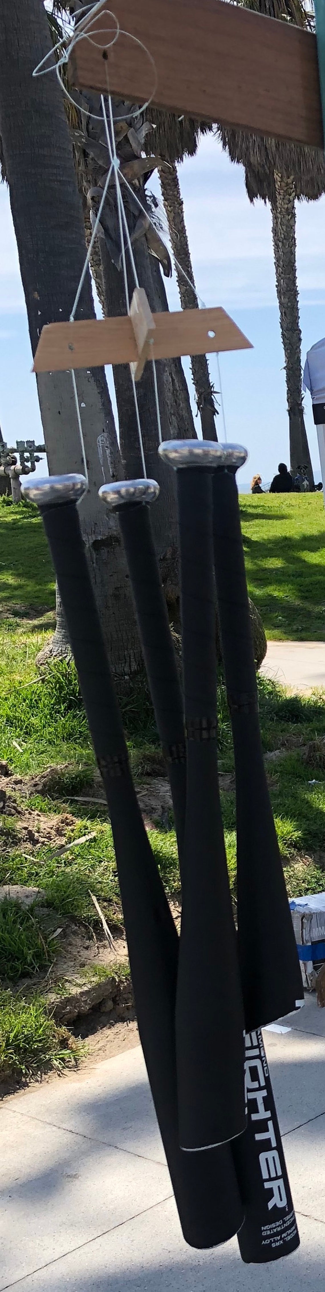 Baseball Bat Wind Chimes Etsy