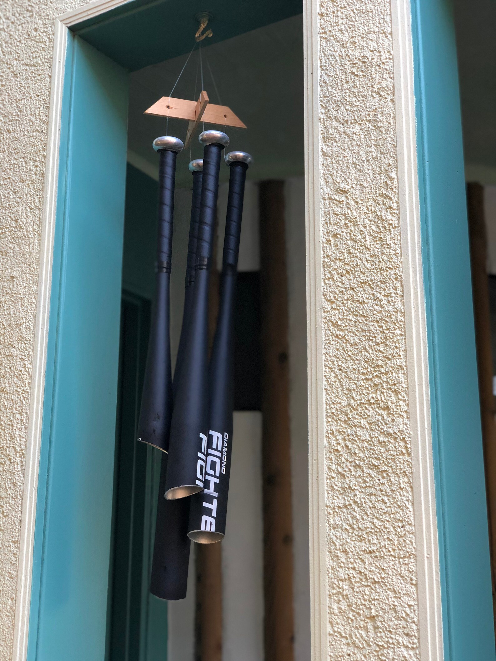 Baseball Bat Wind Chimes Etsy