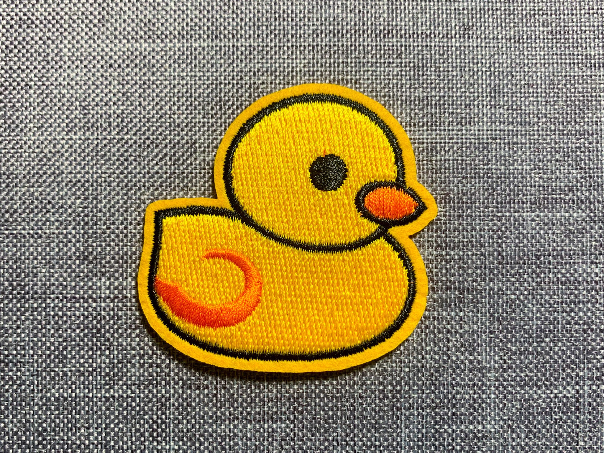 Duck toy Animal Iron On Patch Sew On Badge Jeans T Shirt Etsy