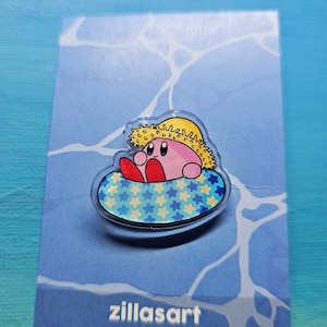 Kirby Floatie Pin 30mm
