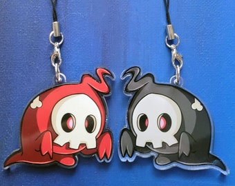 Double-Sided Duskull Charm (2")