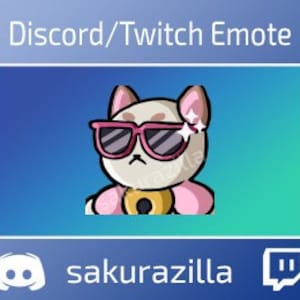 Puppycat Cool Emote (Twitch/Discord)
