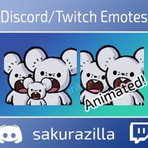 Maushold + Tandemaus Scream Emotes (Animated Versions!)