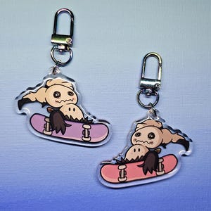 Double-Sided Mimikyu Skater Charm