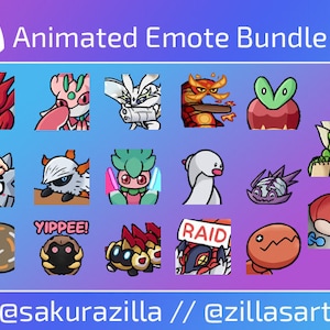 Animated Emotes Bundle 1 (Bugs!)