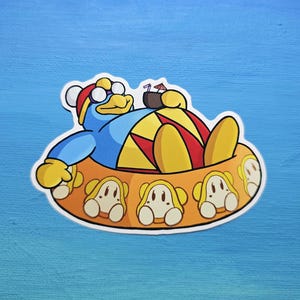 King Dedede Floatie Sticker