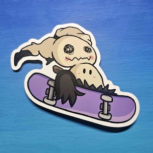 Mimikyu Skateboard Sticker