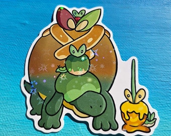 Shiny Apple Bros Vinyl Sticker (3")