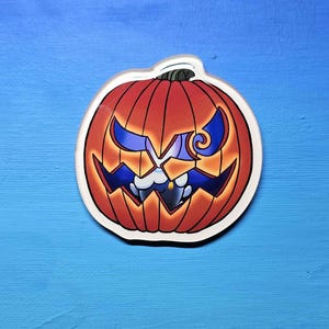 Litwick Spritomb Jack-O&#39;-Lantern Magnet