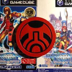 Phantasy Star Online Pso Yellowbooze Section Id Badge Etsy