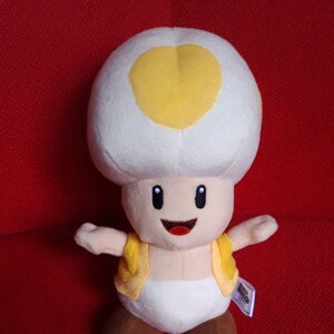 Giant Toad Plush Mario Etsy UK
