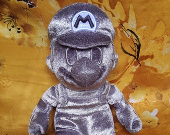 Metallic Super Mario Nintendo Sanei Plush Stuffed Doll Soft Toy