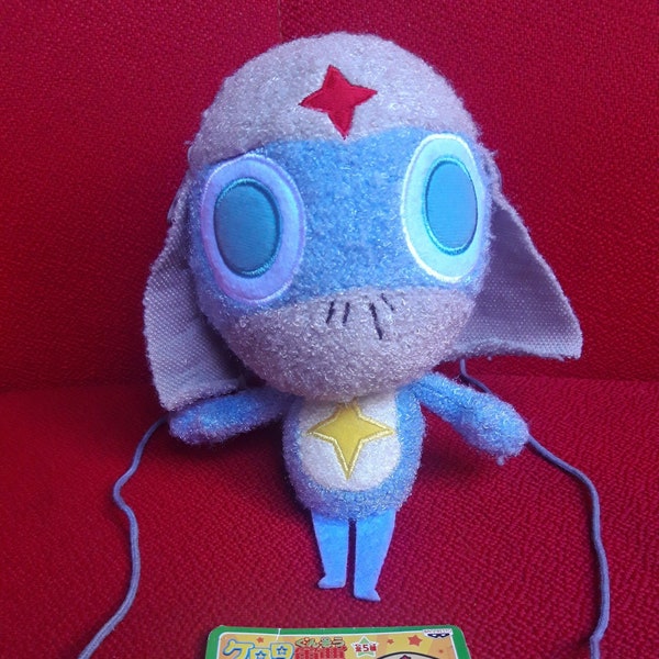 Sgt Frog Keroro Dororo Zeroro Banpresto Plush Stuffed Doll Soft Toy Bag Purse