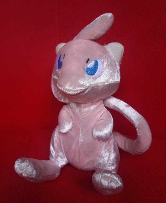 Shiny Mew Pokemon TOMY Nintendo Plush Stuffed Doll Soft Toy Etsy UK