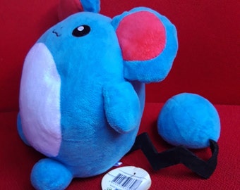 ヴィンテージ マリル ポケモン 1997 ぬいぐるみ ソフトトイ - Etsy 日本