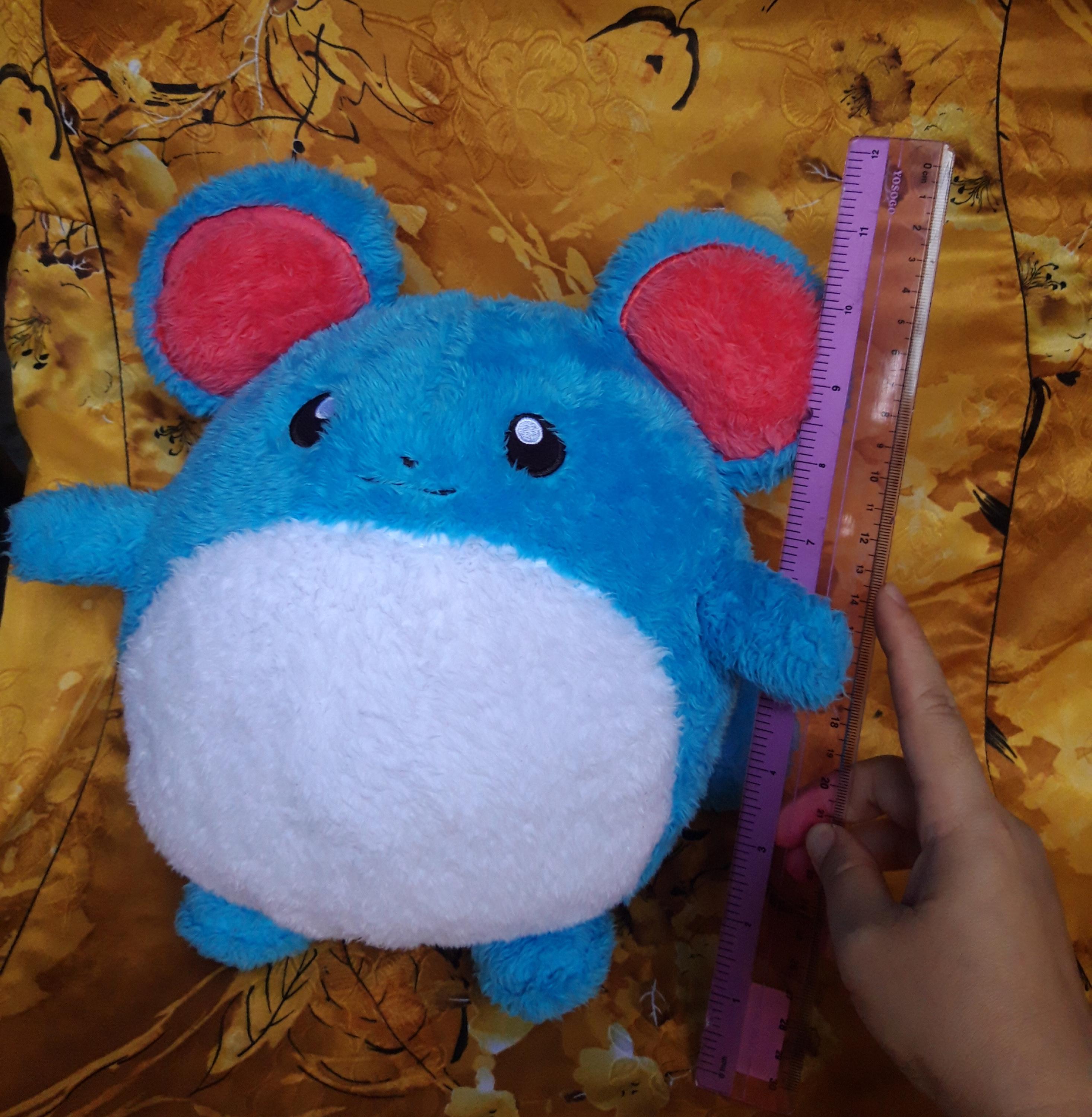 Fluffy Marill Pokemon Banpresto Nintendo Plush Stuffed Doll Soft