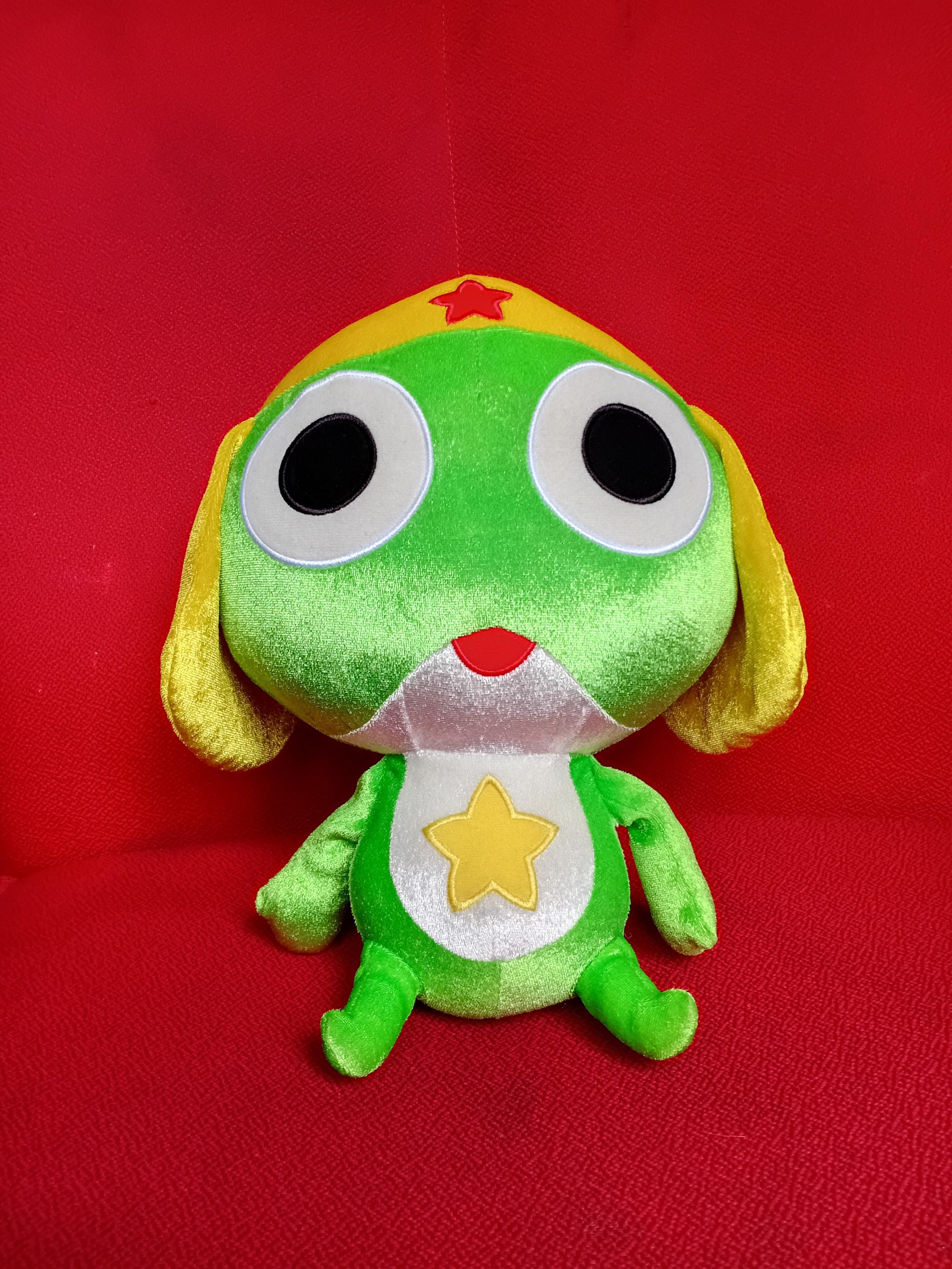 光沢のあるケロロ軍曹のぬいぐるみ人形ソフトトイ - Etsy 日本