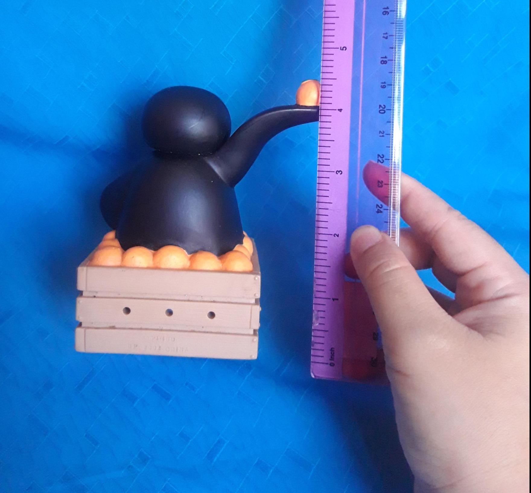 ヴィンテージ ピングー コインバンク オレンジ ビニールフィギュア