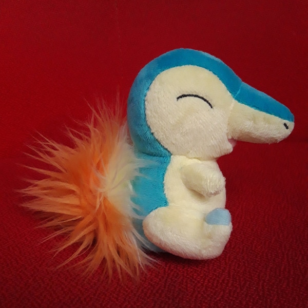 Mini Cyndaquil Pokemon Center Nintendo Plush Stuffed Doll Soft Toy