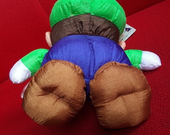 激レア】ルイージ ぬいぐるみ マリオシリーズ バンプレスト 2007